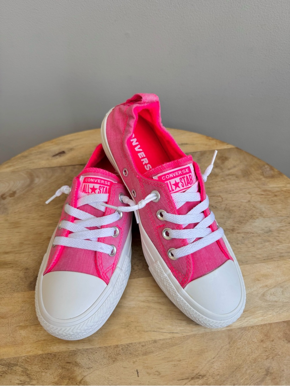 Converse Chuck Taylor All Star Shoreline Slip-On Sneakers Pink Size 7
